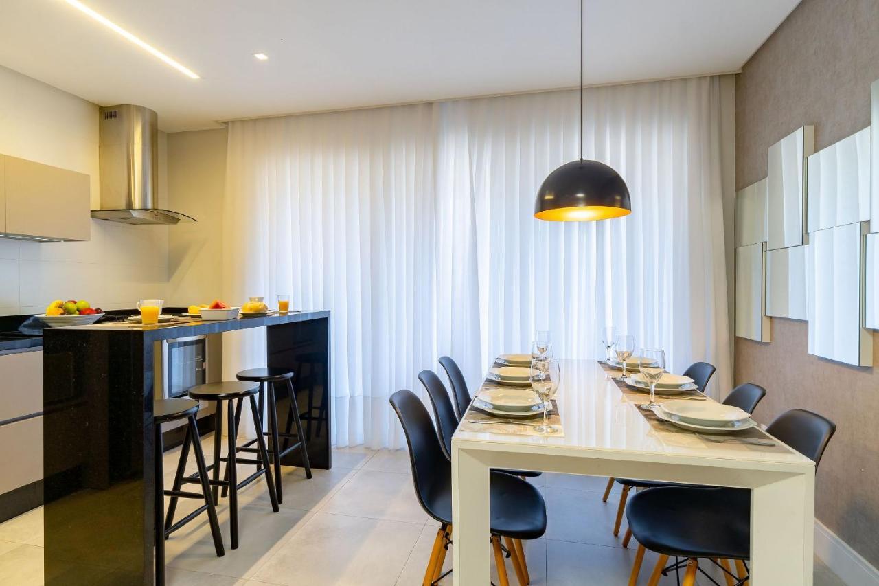 Porto Madero - Apartamento Alto Padrao Em Condo Com Piscina 邦比尼亚斯 外观 照片