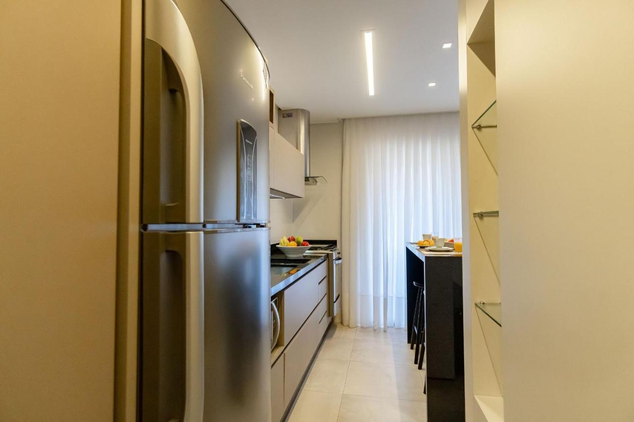 Porto Madero - Apartamento Alto Padrao Em Condo Com Piscina 邦比尼亚斯 外观 照片