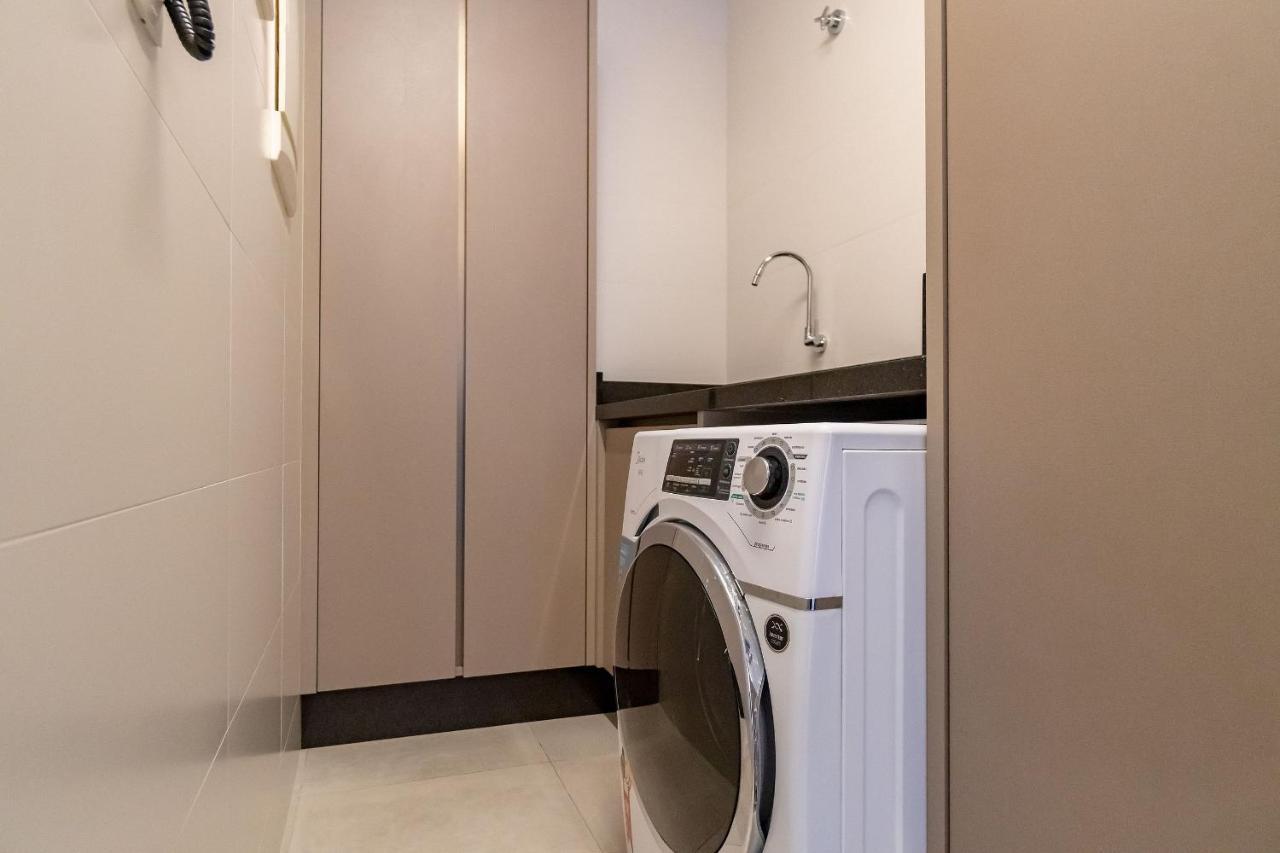 Porto Madero - Apartamento Alto Padrao Em Condo Com Piscina 邦比尼亚斯 外观 照片