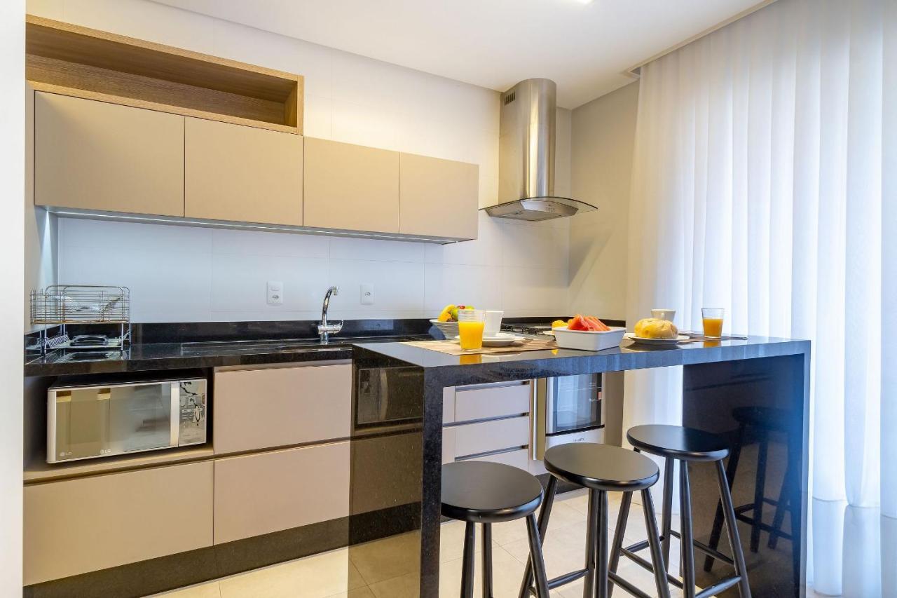 Porto Madero - Apartamento Alto Padrao Em Condo Com Piscina 邦比尼亚斯 外观 照片